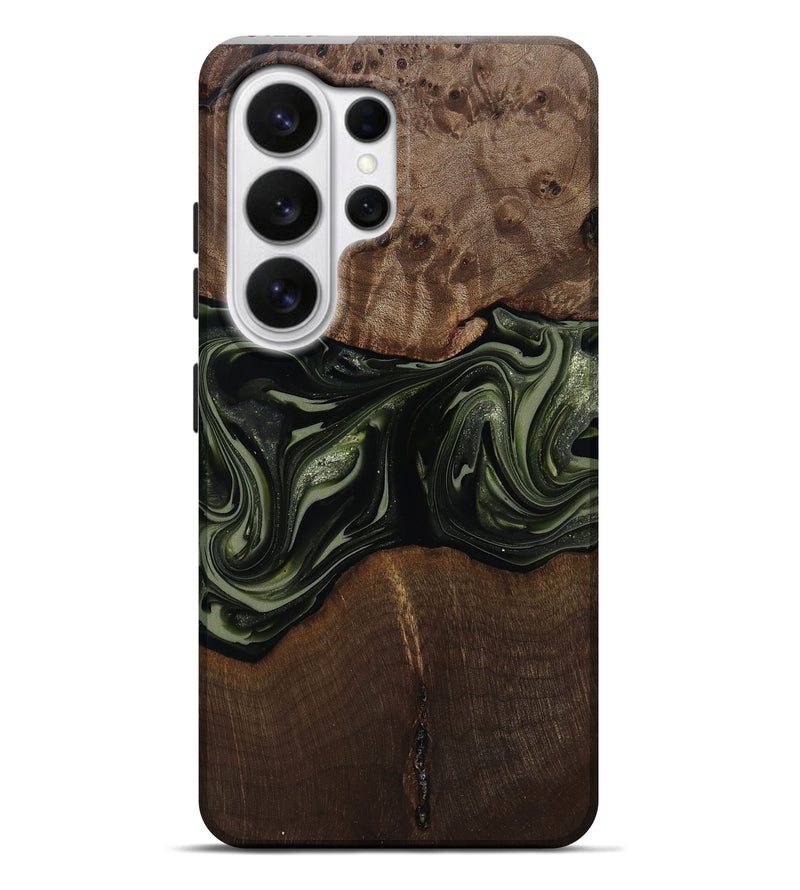 Galaxy S26 Ultra Wood Live Edge Phone Case - Zyaire (Green, 812262)