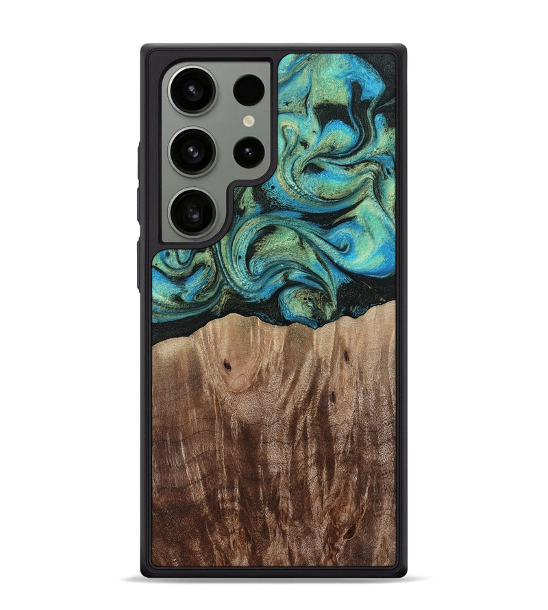 Galaxy S24 Ultra Wood Phone Case - Makai (Green, 812274)