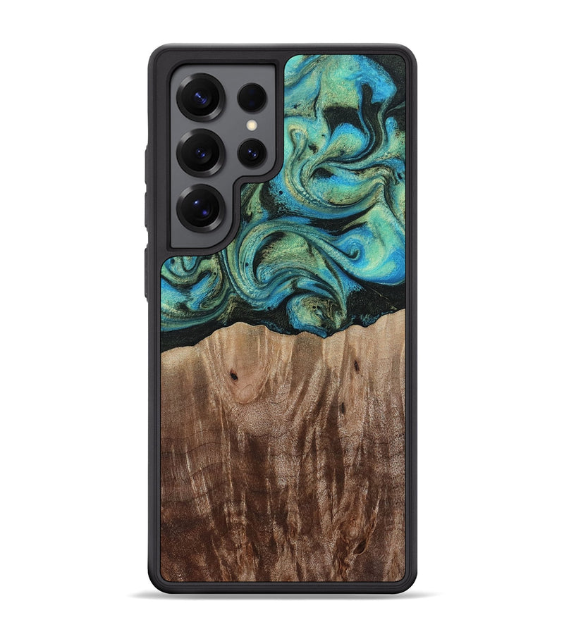 Galaxy S25 Ultra Wood Phone Case - Makai (Green, 812274)