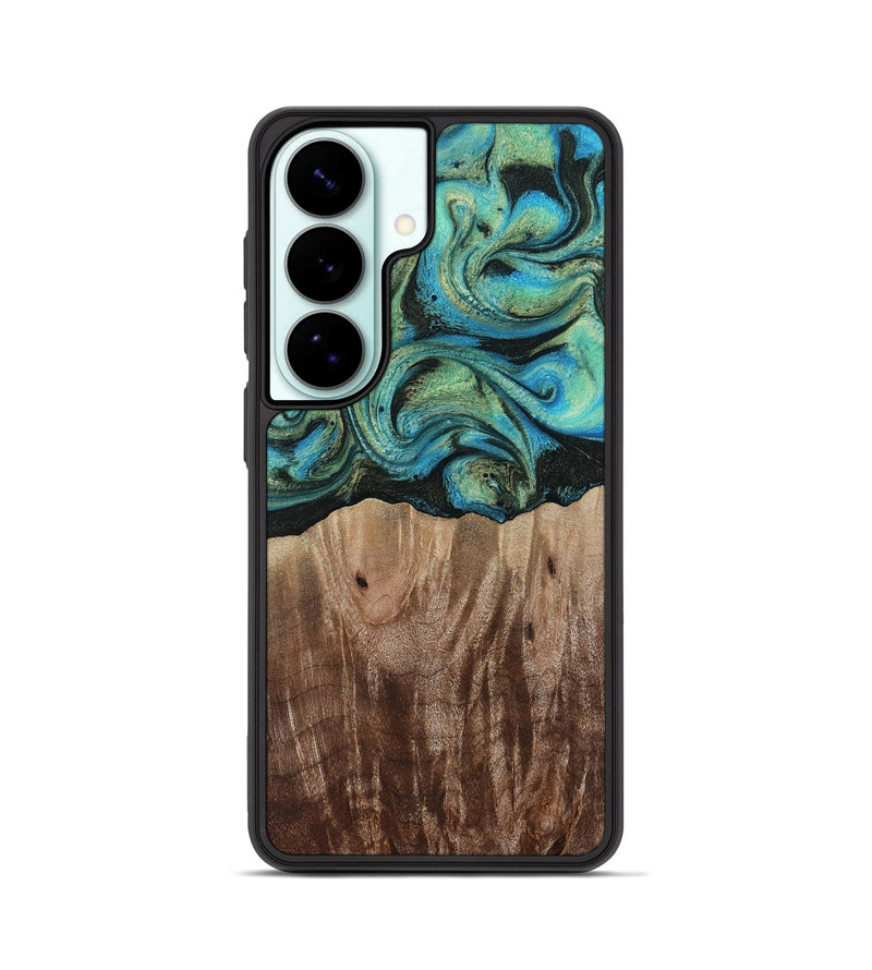 Galaxy S26 Wood Phone Case - Makai (Green, 812274)