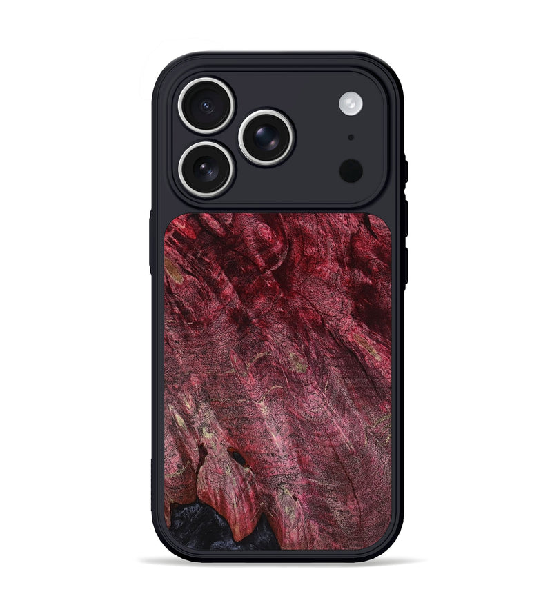 iPhone 17 Pro Wood Phone Case - Raymon (Wood Burl, 812281)