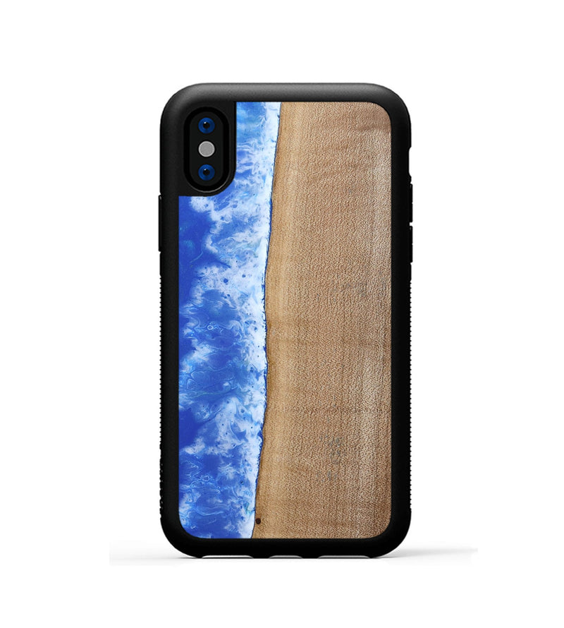 iPhone Xs Wood Phone Case - Ally (Coastal, 812298)