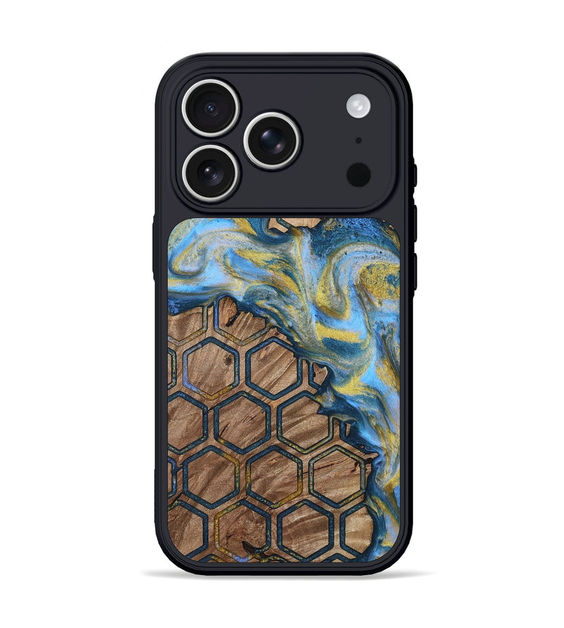 iPhone 17 Pro Wood Phone Case - Myrtis (Pattern, 812302)