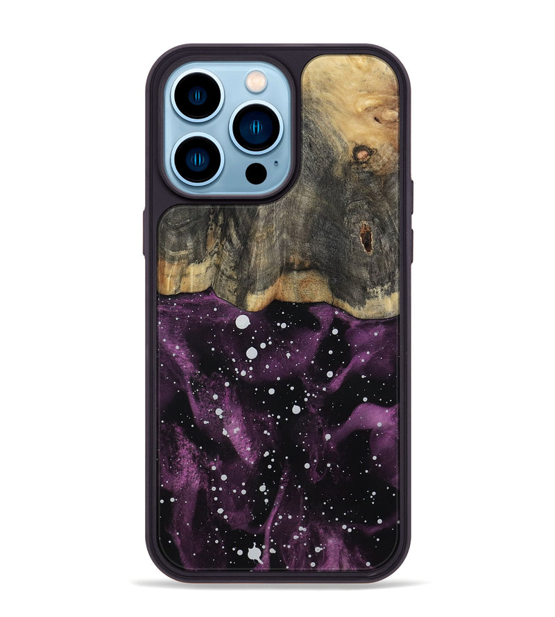 iPhone 14 Pro Max Wood Phone Case - Jailene (Cosmos, 812314)