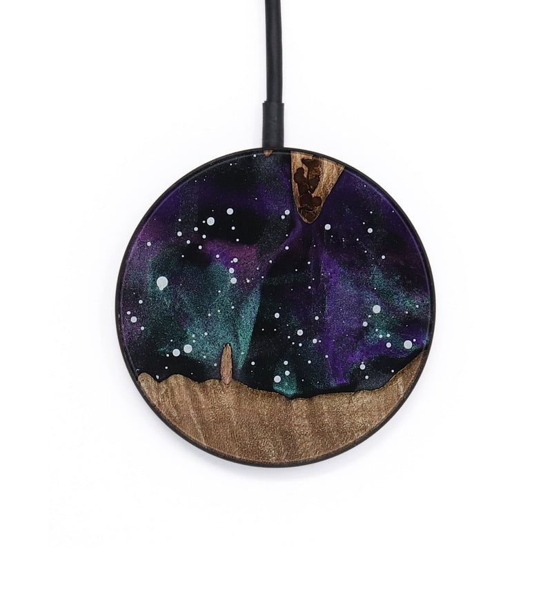 Circle Wood Wireless Charger - Roseann (Cosmos, 812321)