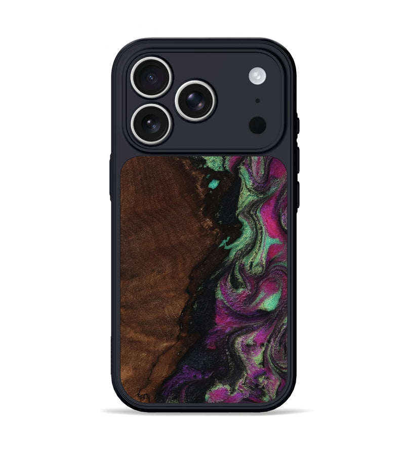 iPhone 17 Pro Wood Phone Case - Lelia (Green, 812332)