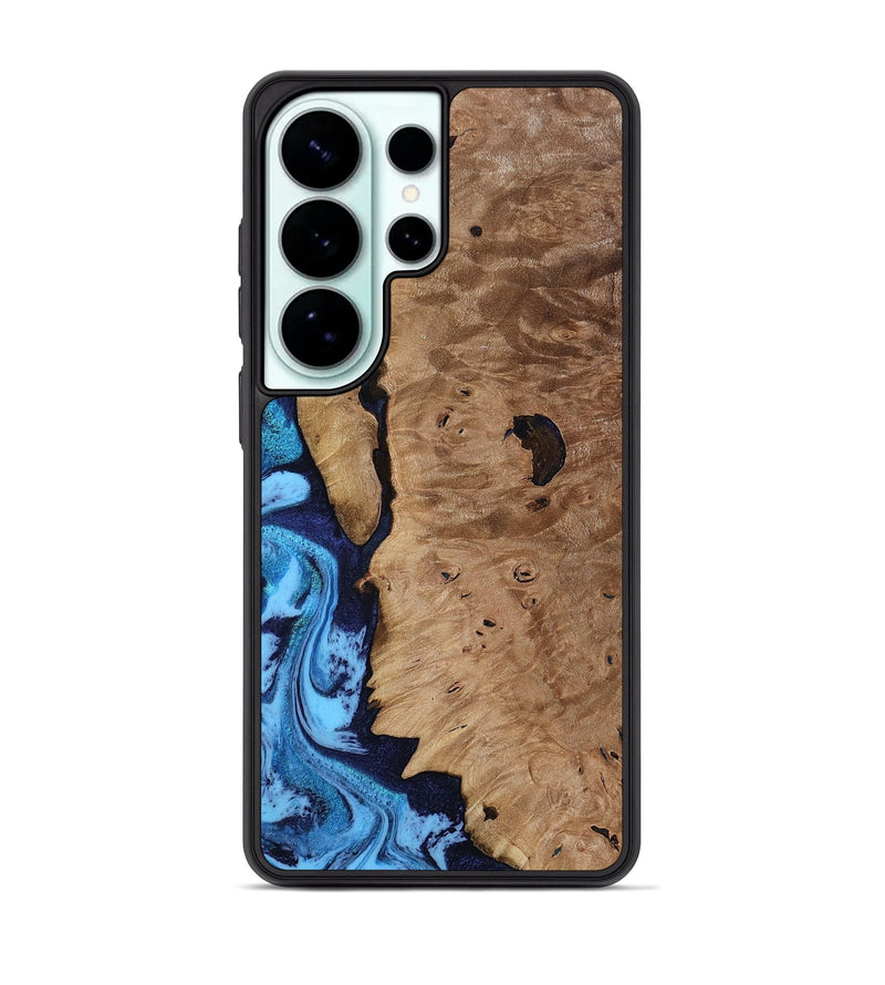 Galaxy S26 Ultra Wood Phone Case - Margie (Blue, 812366)