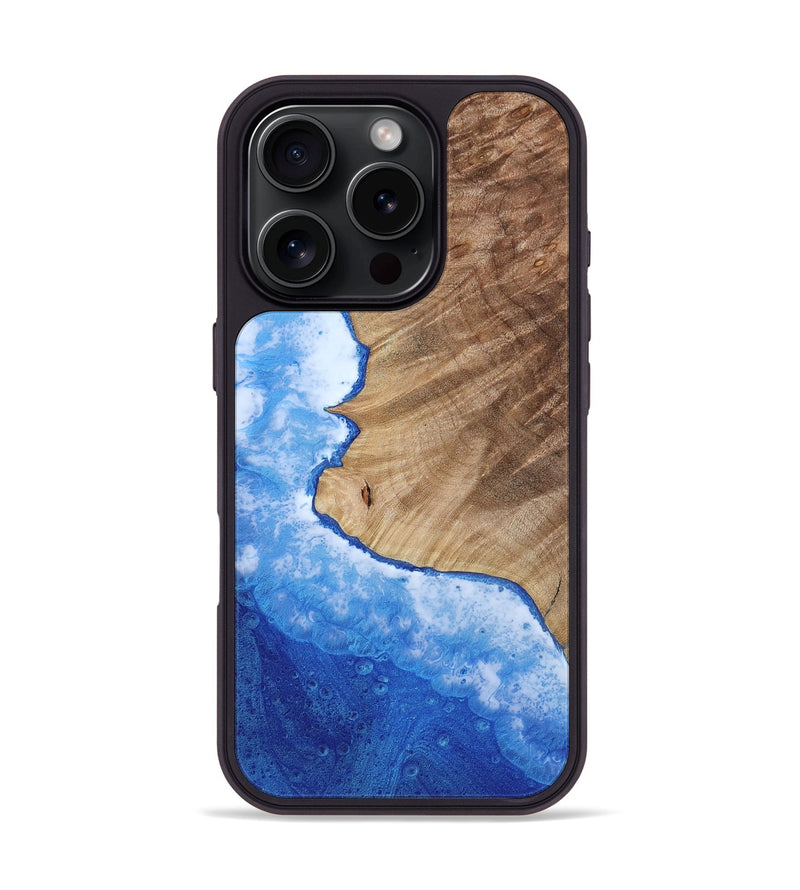 iPhone 16 Pro Wood Phone Case - Makaila (Coastal, 812383)