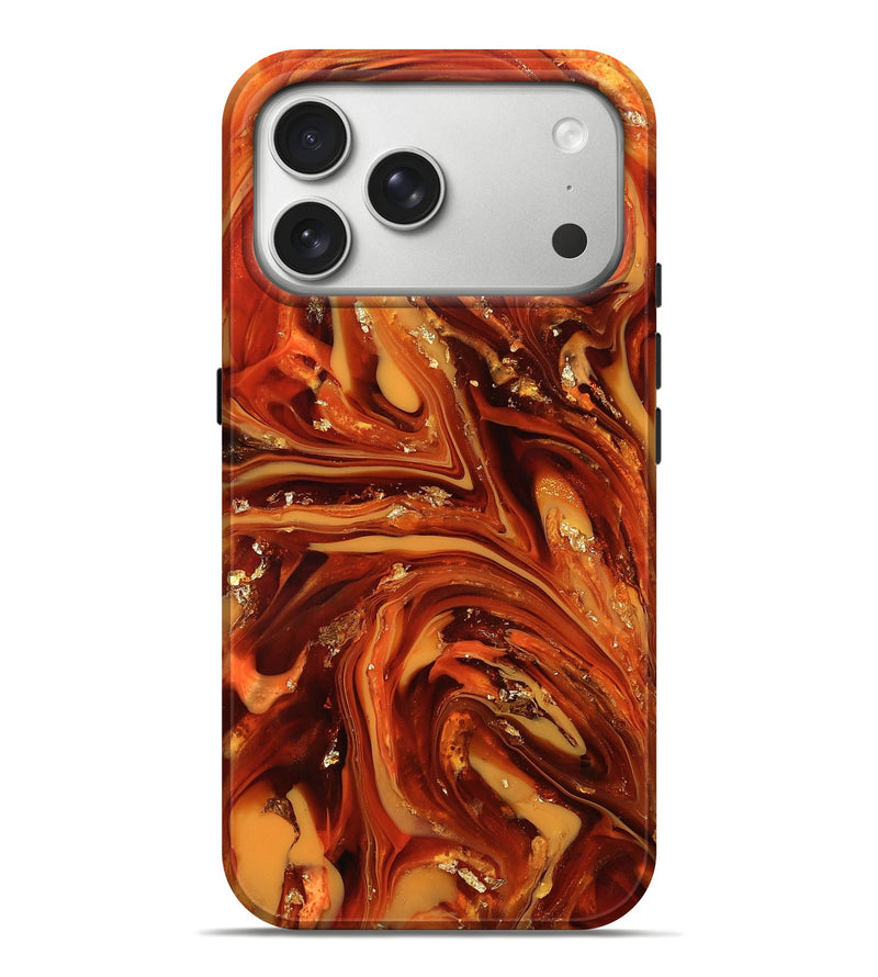 iPhone 17 Pro Max ResinArt Live Edge Phone Case - Birdie (Red, 812406)