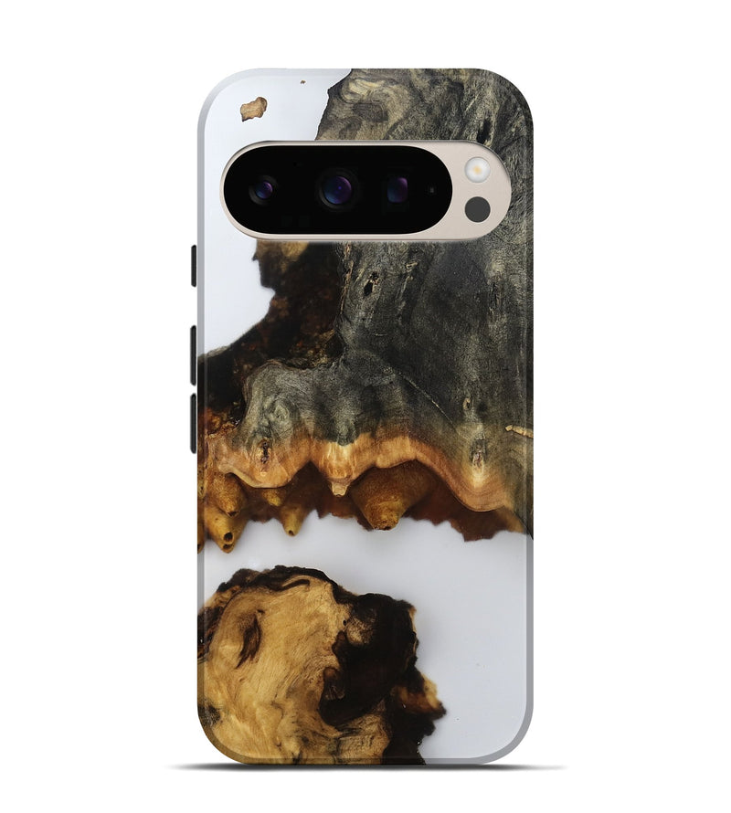 Pixel 10 Pro Wood Live Edge Phone Case - Leif (Clear, 812412)