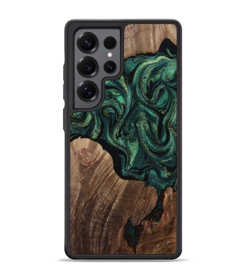 Galaxy S25 Ultra Wood Phone Case - Felton (Green, 812442)