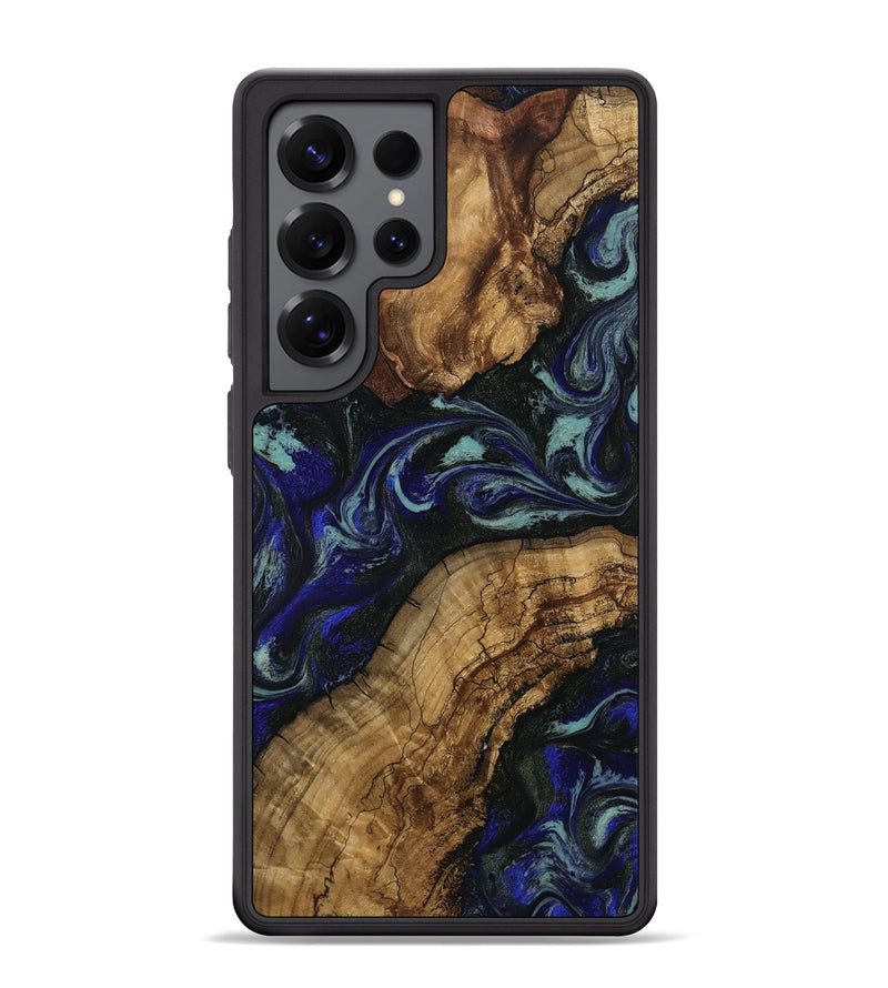 Galaxy S25 Ultra Wood Phone Case - Lular (Green, 812446)