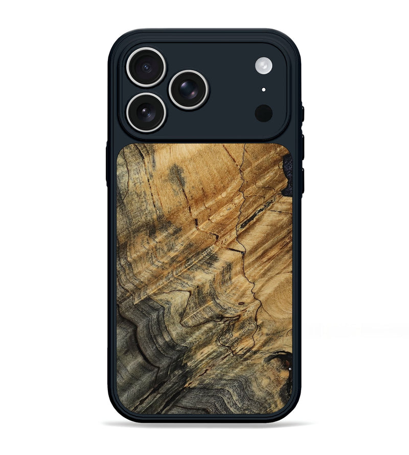 iPhone 17 Pro Max Wood Phone Case - Minnie (Wood Burl, 812458)