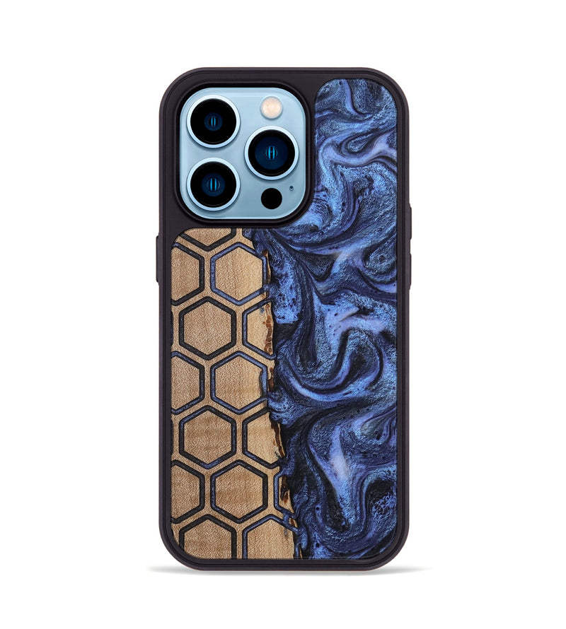 iPhone 14 Pro Wood Phone Case - Miranda (Pattern, 812467)
