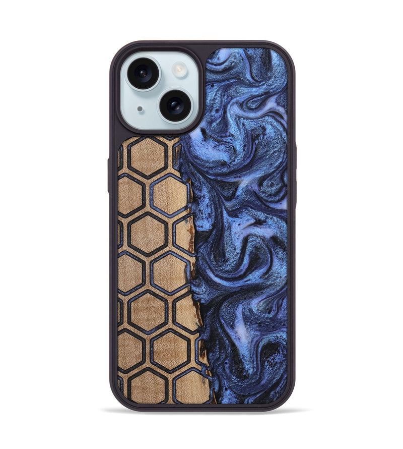 iPhone 15 Wood Phone Case - Miranda (Pattern, 812467)