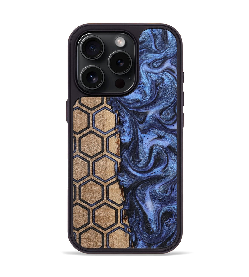 iPhone 16 Pro Wood Phone Case - Miranda (Pattern, 812467)
