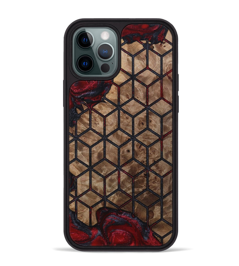 iPhone 12 Pro Max Wood Phone Case - Rome (Pattern, 812469)