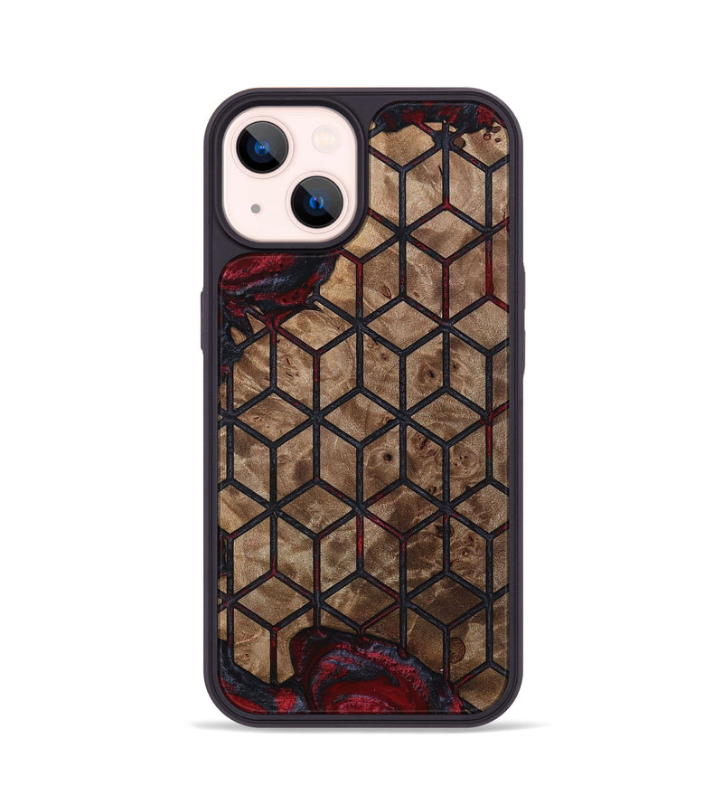 iPhone 14 Wood Phone Case - Rome (Pattern, 812469)
