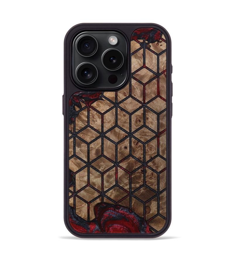 iPhone 15 Pro Wood Phone Case - Rome (Pattern, 812469)