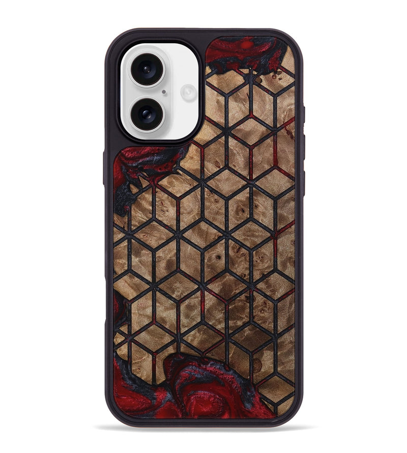 iPhone 16 Plus Wood Phone Case - Rome (Pattern, 812469)