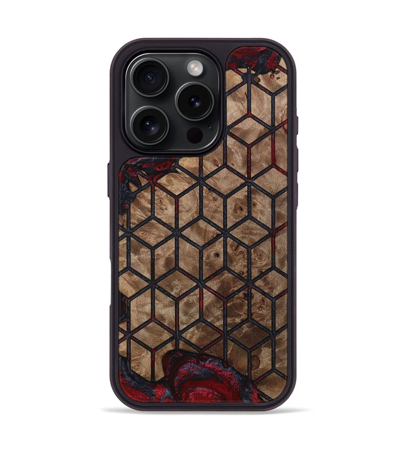 iPhone 16 Pro Wood Phone Case - Rome (Pattern, 812469)