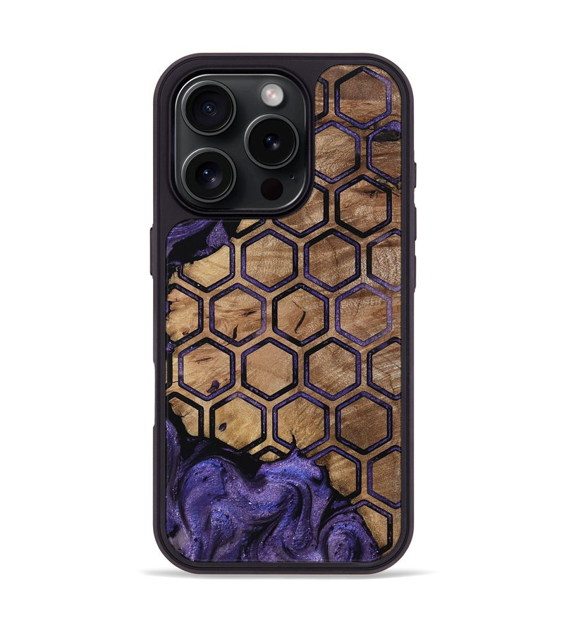 iPhone 16 Pro Wood Phone Case - Alani (Pattern, 812474)