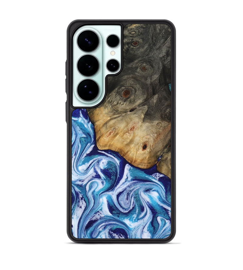 Galaxy S26 Ultra Wood Phone Case - Allison (Blue, 812480)
