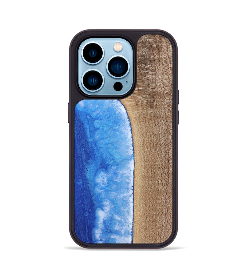 iPhone 14 Pro Wood Phone Case - Taylor (Coastal, 812493)