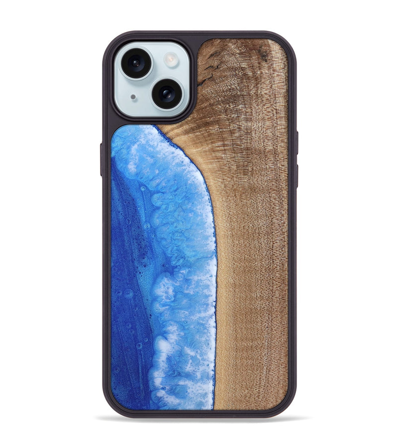 iPhone 15 Plus Wood Phone Case - Taylor (Coastal, 812493)