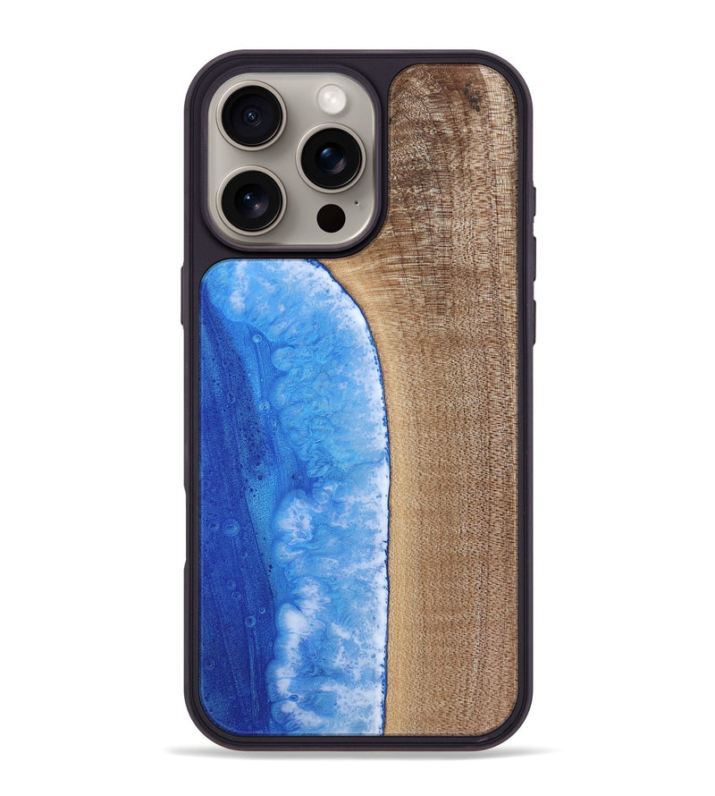 iPhone 16 Pro Max Wood Phone Case - Taylor (Coastal, 812493)