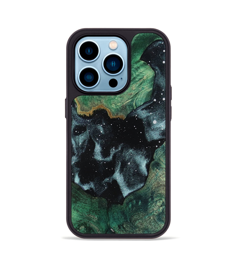 iPhone 14 Pro Wood Phone Case - Chaim (Cosmos, 812508)