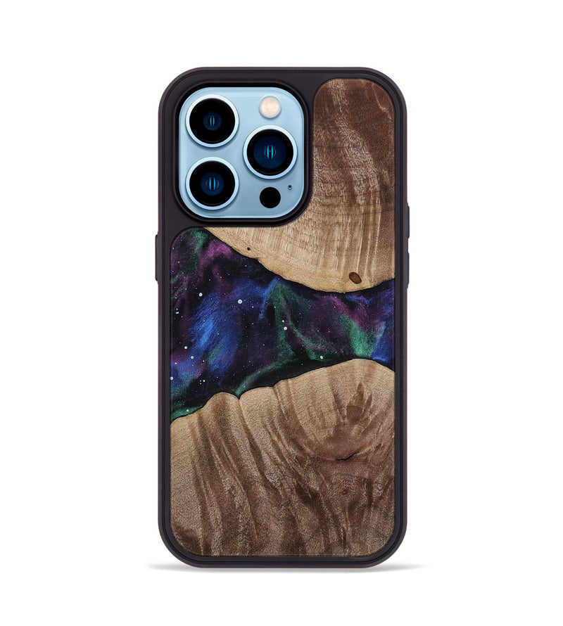 iPhone 14 Pro Wood Phone Case - Carlton (Cosmos, 812515)