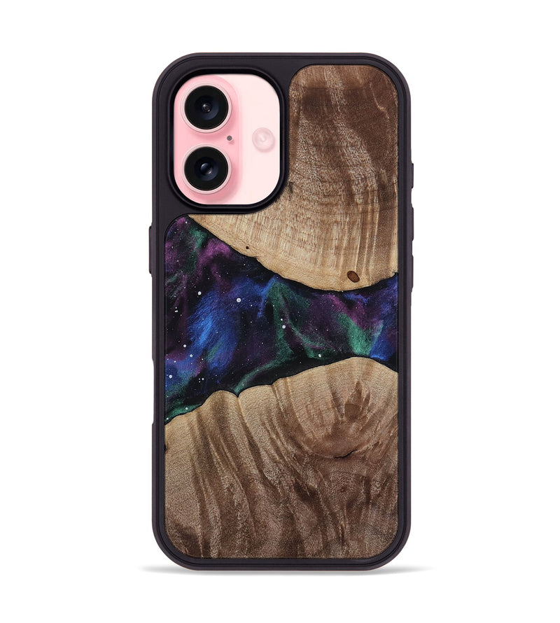 iPhone 16 Wood Phone Case - Carlton (Cosmos, 812515)