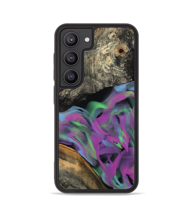 Galaxy S23 Wood Phone Case - Kanye (Purple, 812518)