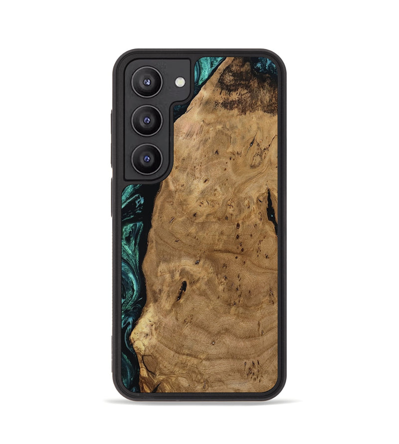 Galaxy S23 Wood Phone Case - Kaylah (Green, 812524)