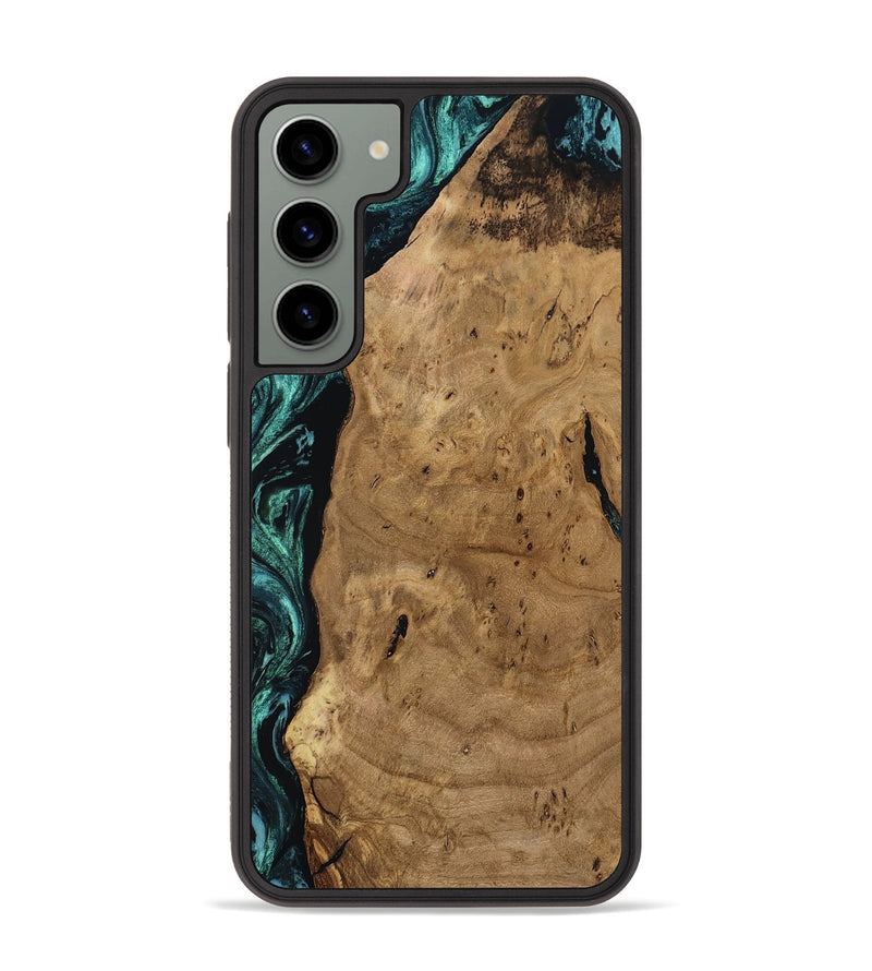 Galaxy S23 Plus Wood Phone Case - Kaylah (Green, 812524)