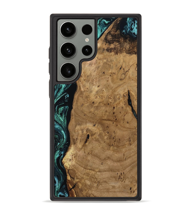 Galaxy S23 Ultra Wood Phone Case - Kaylah (Green, 812524)