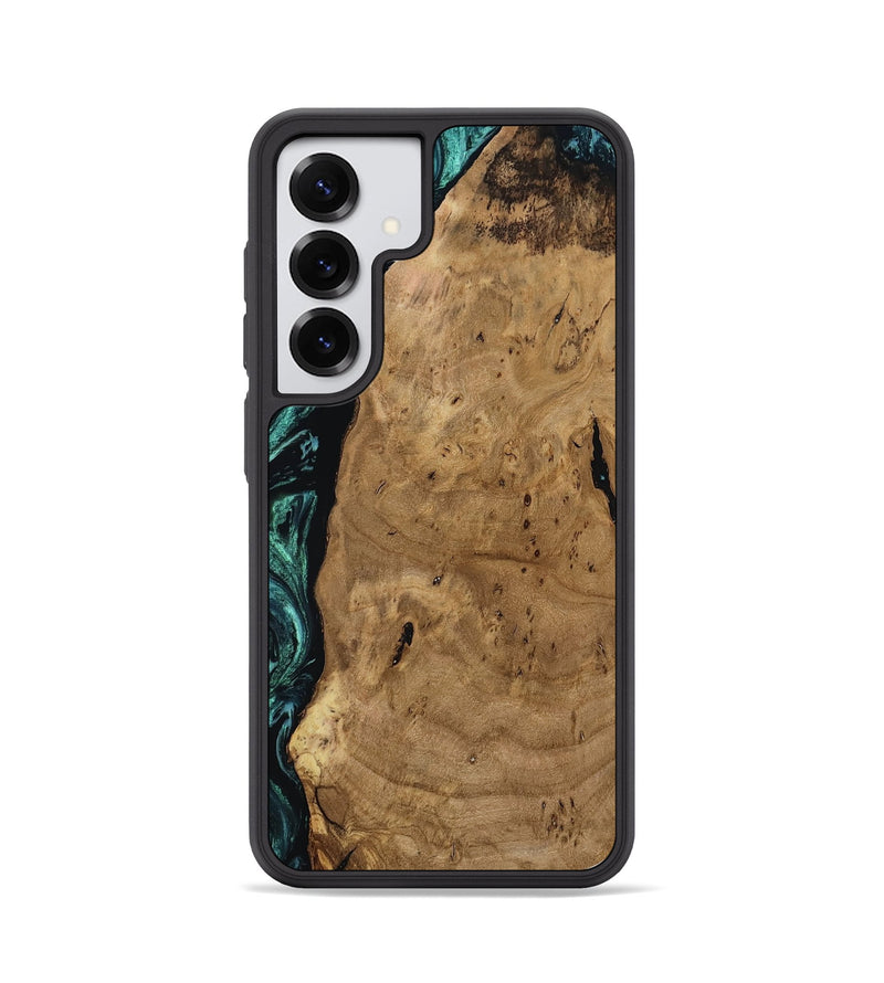 Galaxy S25 Wood Phone Case - Kaylah (Green, 812524)