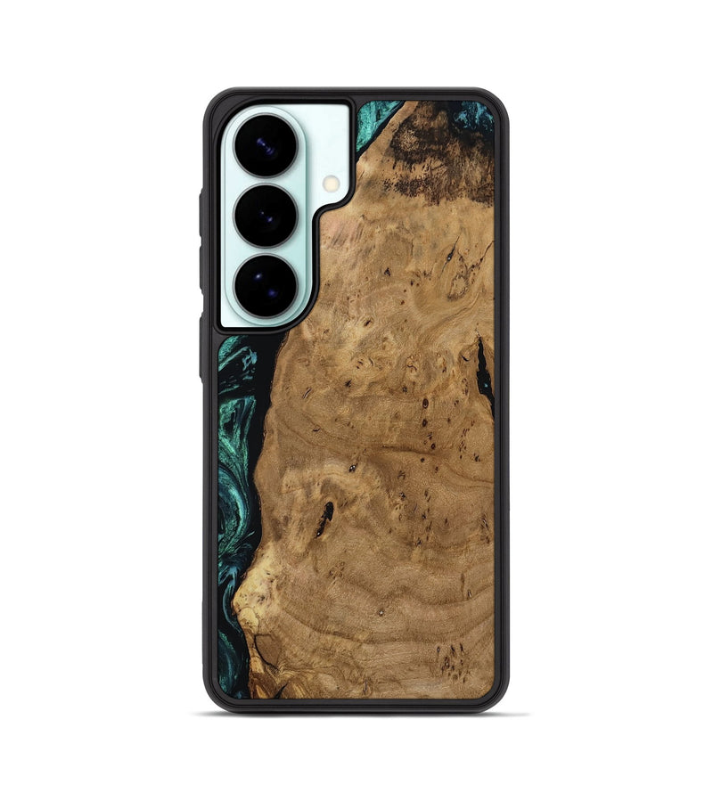 Galaxy S26 Wood Phone Case - Kaylah (Green, 812524)