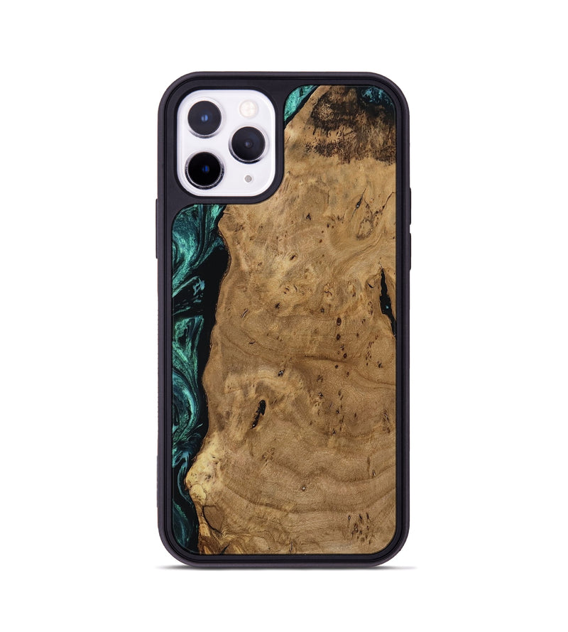 iPhone 11 Pro Wood Phone Case - Kaylah (Green, 812524)