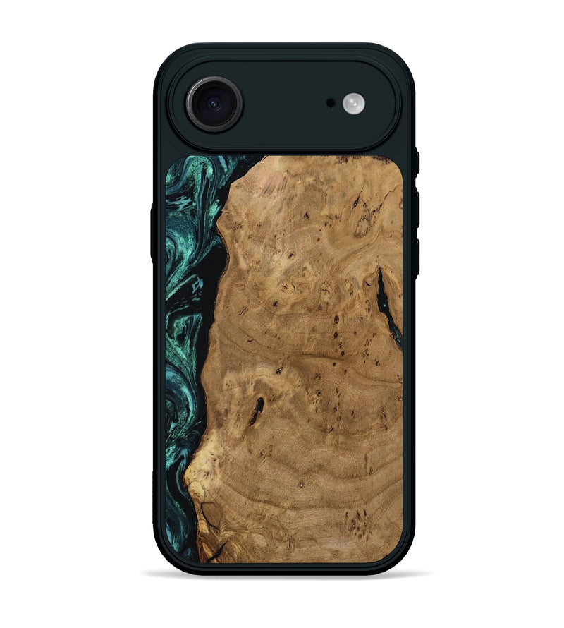 iPhone 17 Air Wood Phone Case - Kaylah (Green, 812524)