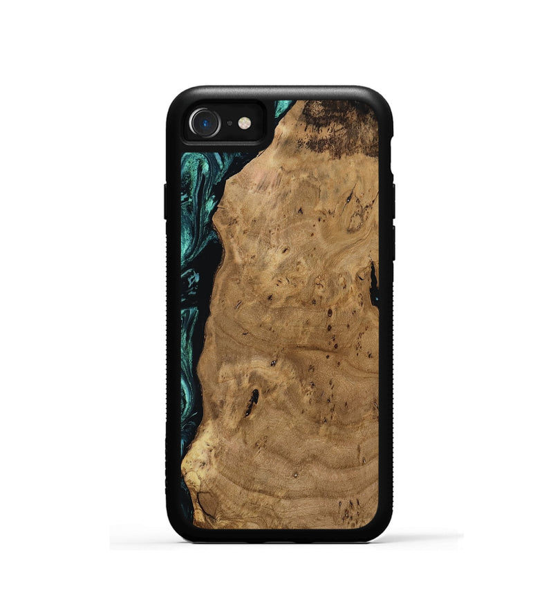 iPhone SE Wood Phone Case - Kaylah (Green, 812524)