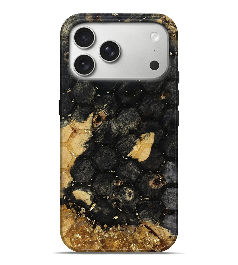 iPhone 17 Pro Max Wood Live Edge Phone Case - Denice (Pattern, 812545)