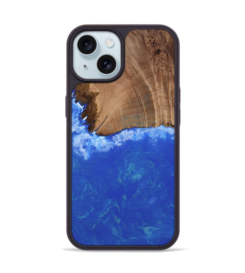 iPhone 15 Wood Phone Case - Asaiah (Coastal, 812568)