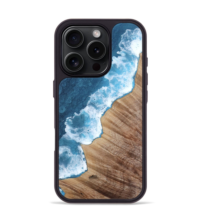 iPhone 16 Pro Wood Phone Case - Jazlene (Coastal, 812579)