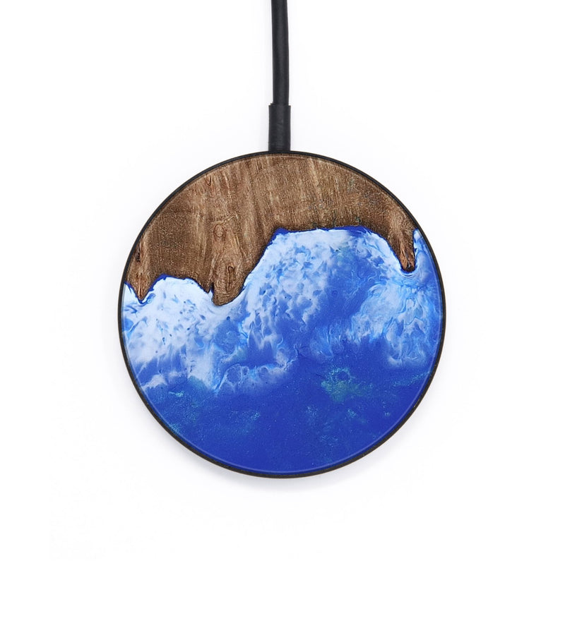 Circle Wood Wireless Charger - August (Coastal, 812582)