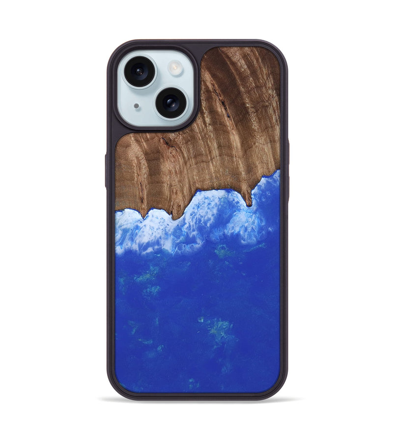 iPhone 15 Wood Phone Case - August (Coastal, 812582)