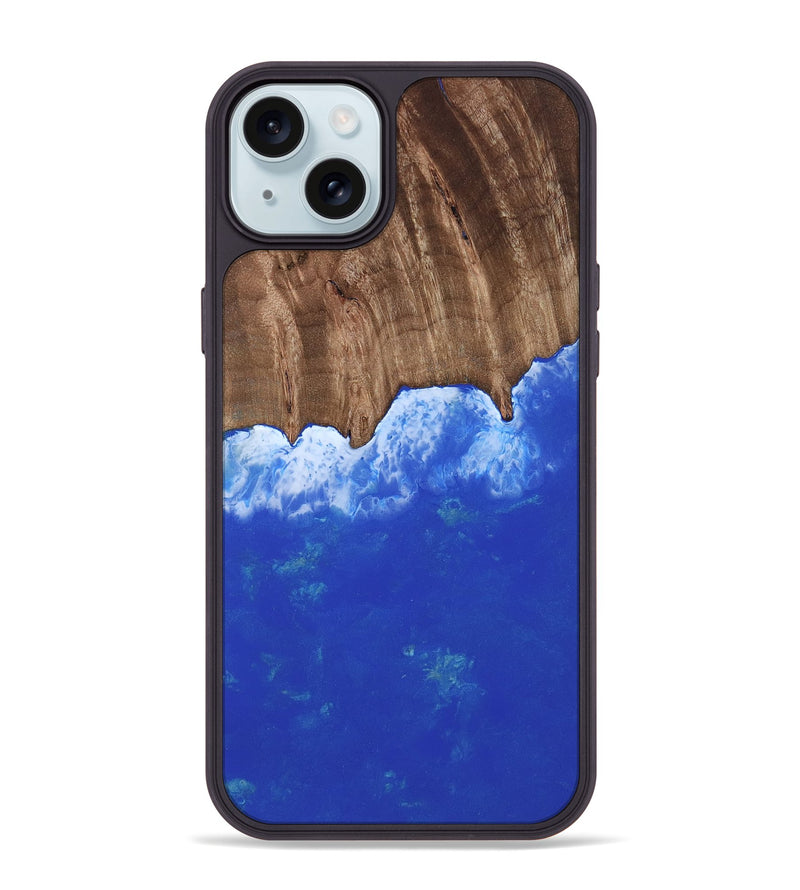 iPhone 15 Plus Wood Phone Case - August (Coastal, 812582)