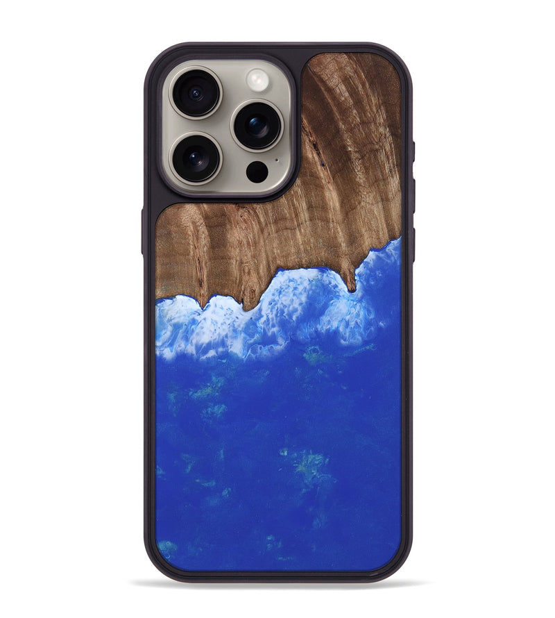 iPhone 15 Pro Max Wood Phone Case - August (Coastal, 812582)