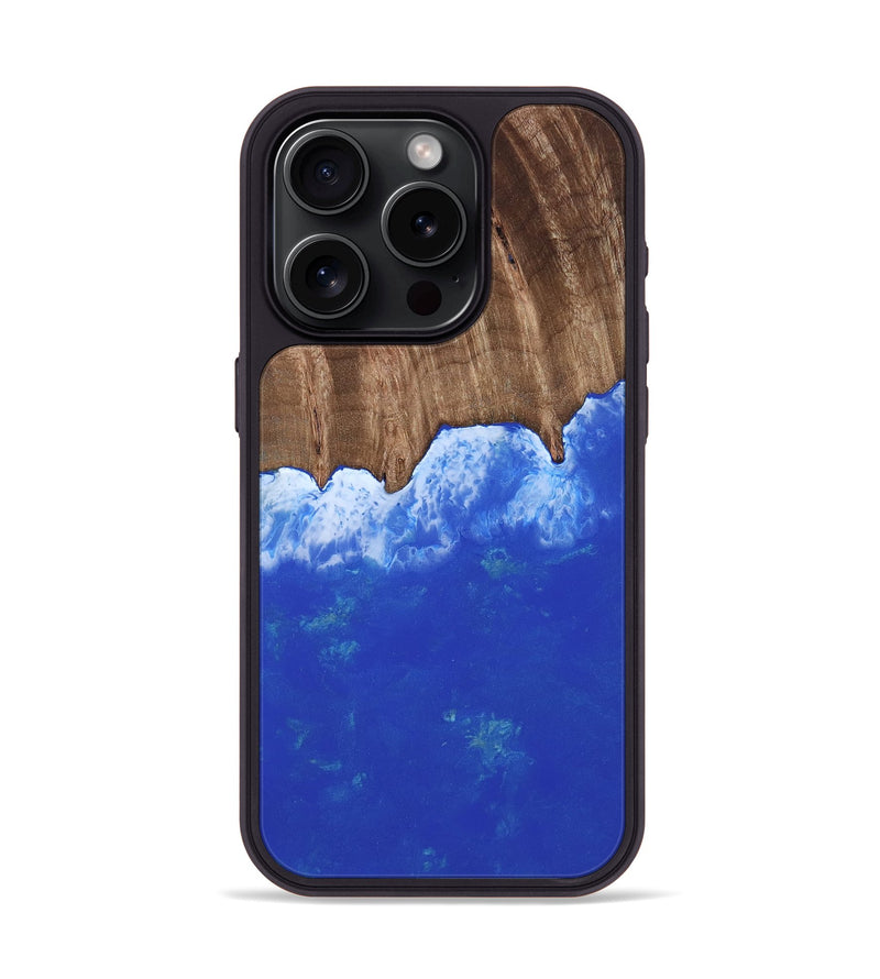 iPhone 15 Pro Wood Phone Case - August (Coastal, 812582)